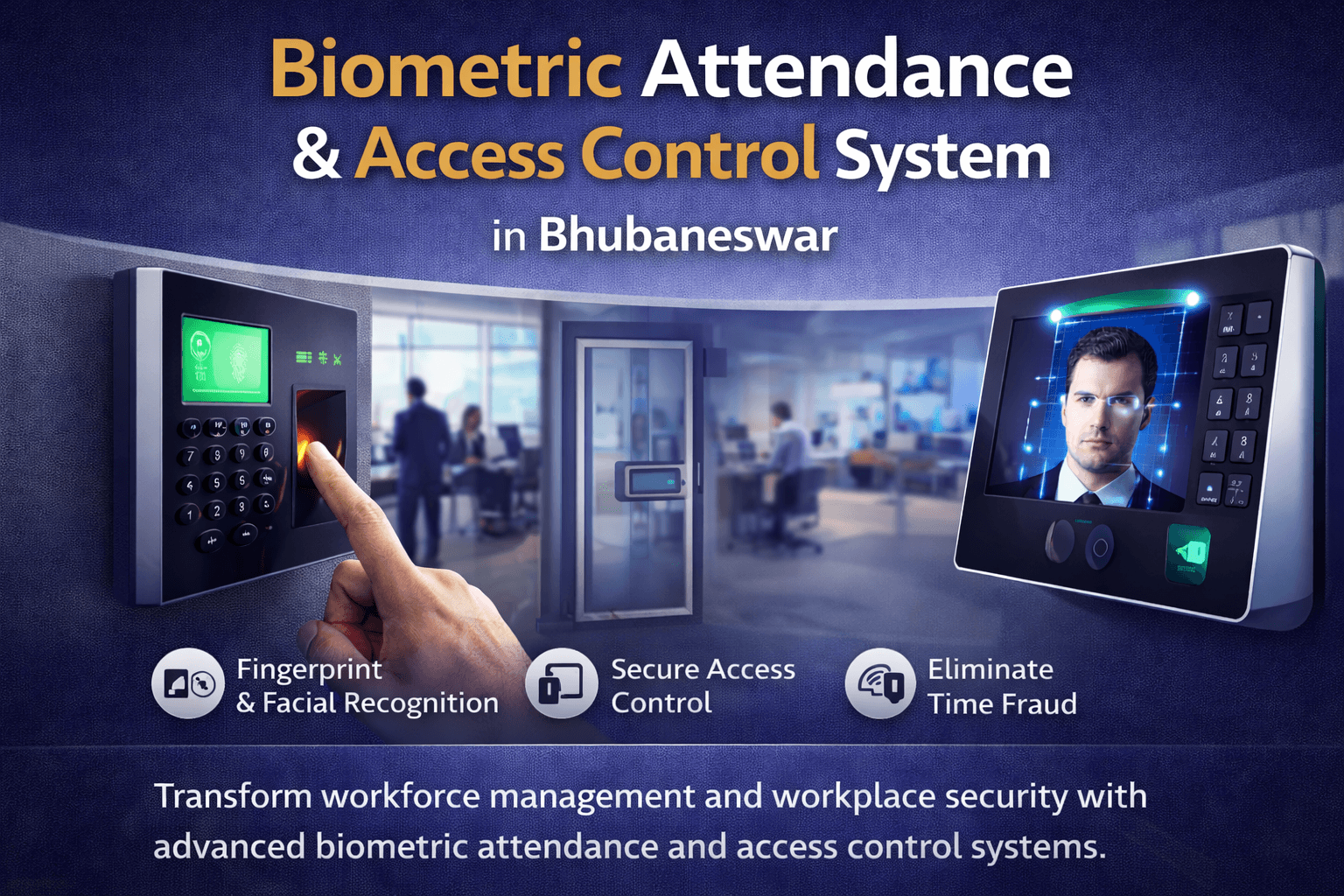 Biometric Attendance & Access Control System in Bhubaneswar